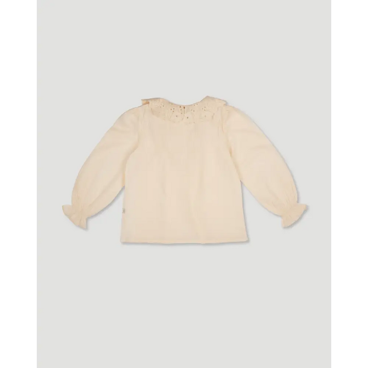 Early Sunday Julianne Blouse - Hazelnut Cream - 04Y