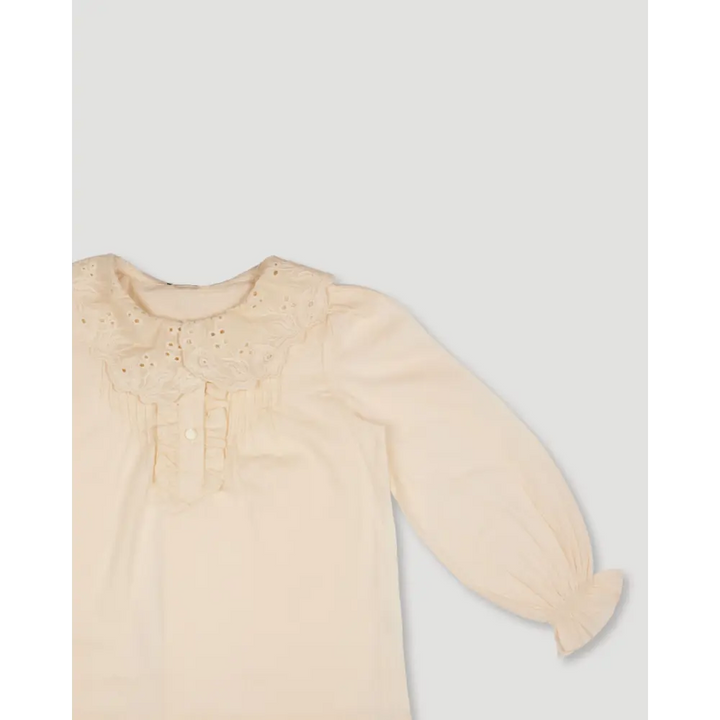 Early Sunday Julianne Blouse - Hazelnut Cream - 03Y
