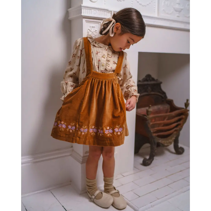 Early Sunday Julianne Blouse - Ditsy Bouquet Cream print - 05Y