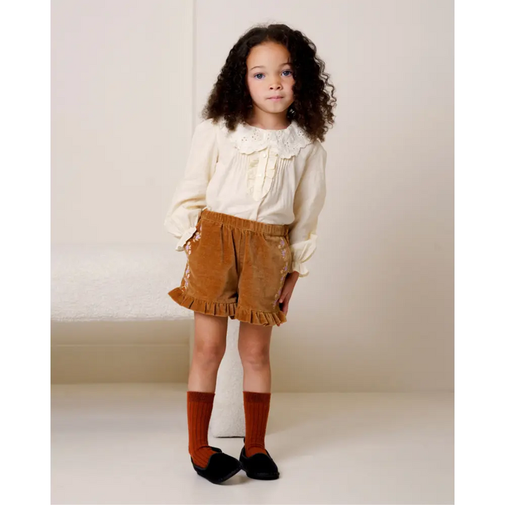 Early Sunday Joseph Short Dungaree - Almond - 04Y