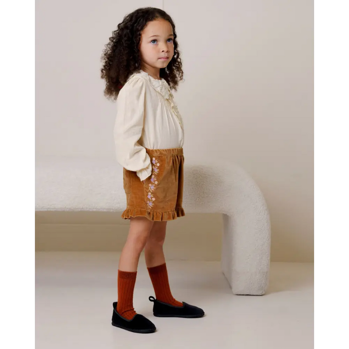 Early Sunday Joseph Short Dungaree - Almond - 04Y
