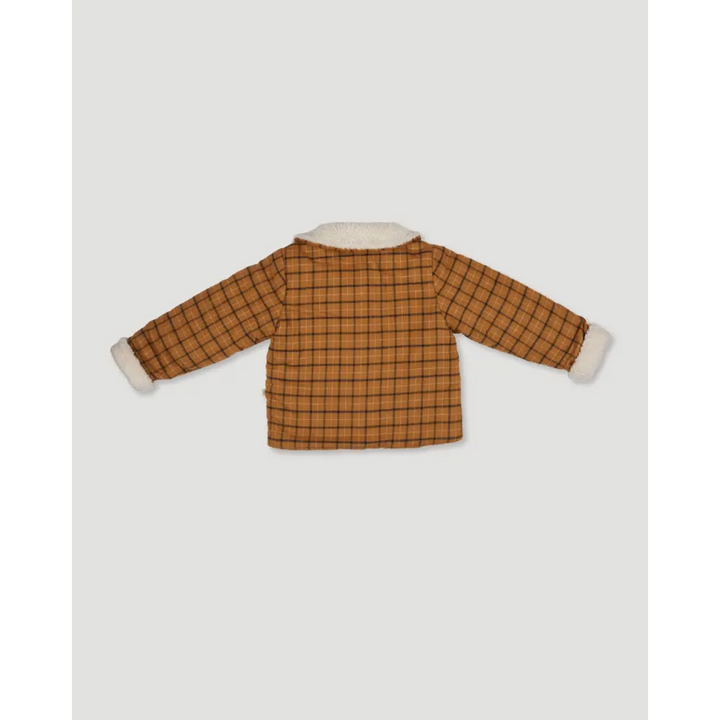 Early Sunday Franka Jacket - Almond Checks - 05Y