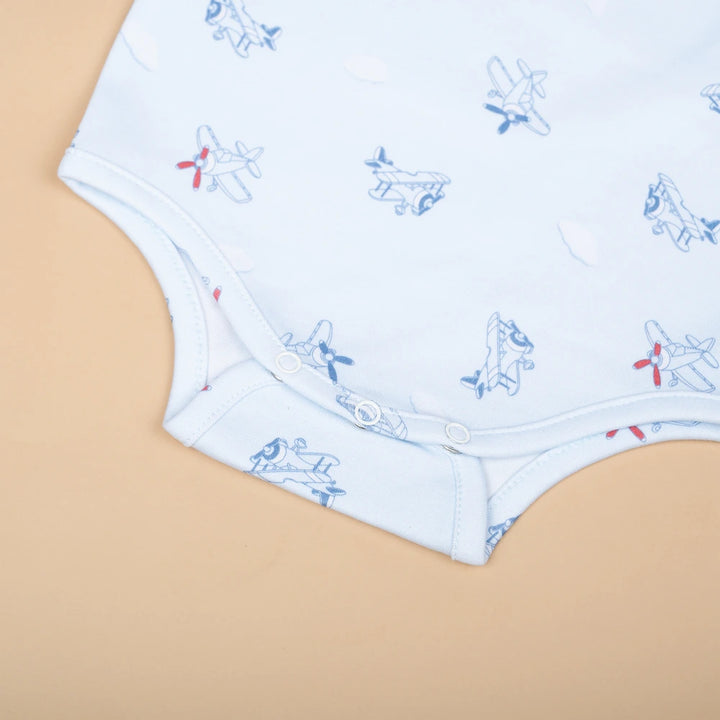 Tiny Twig Easyneck Sky Patrol Bodysuit Set - Multi (Pack of 3)