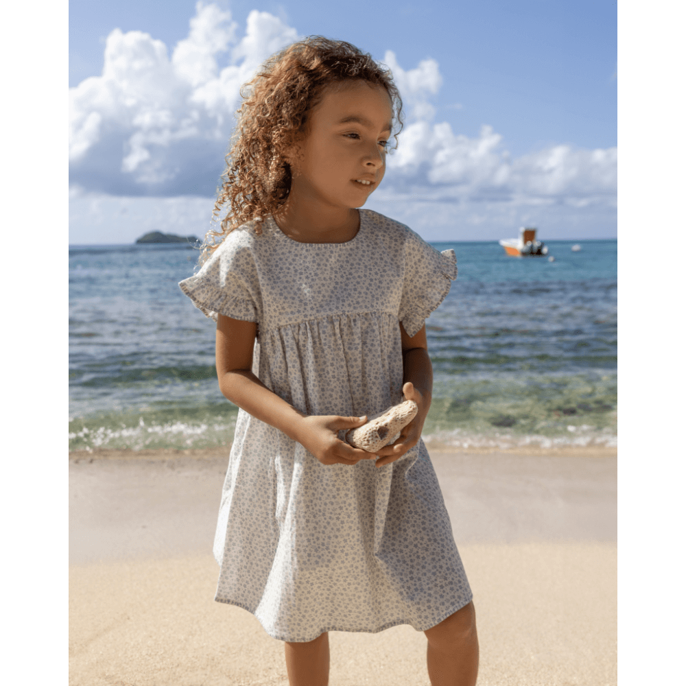 Early Sunday Lila Dress - Mini Flower