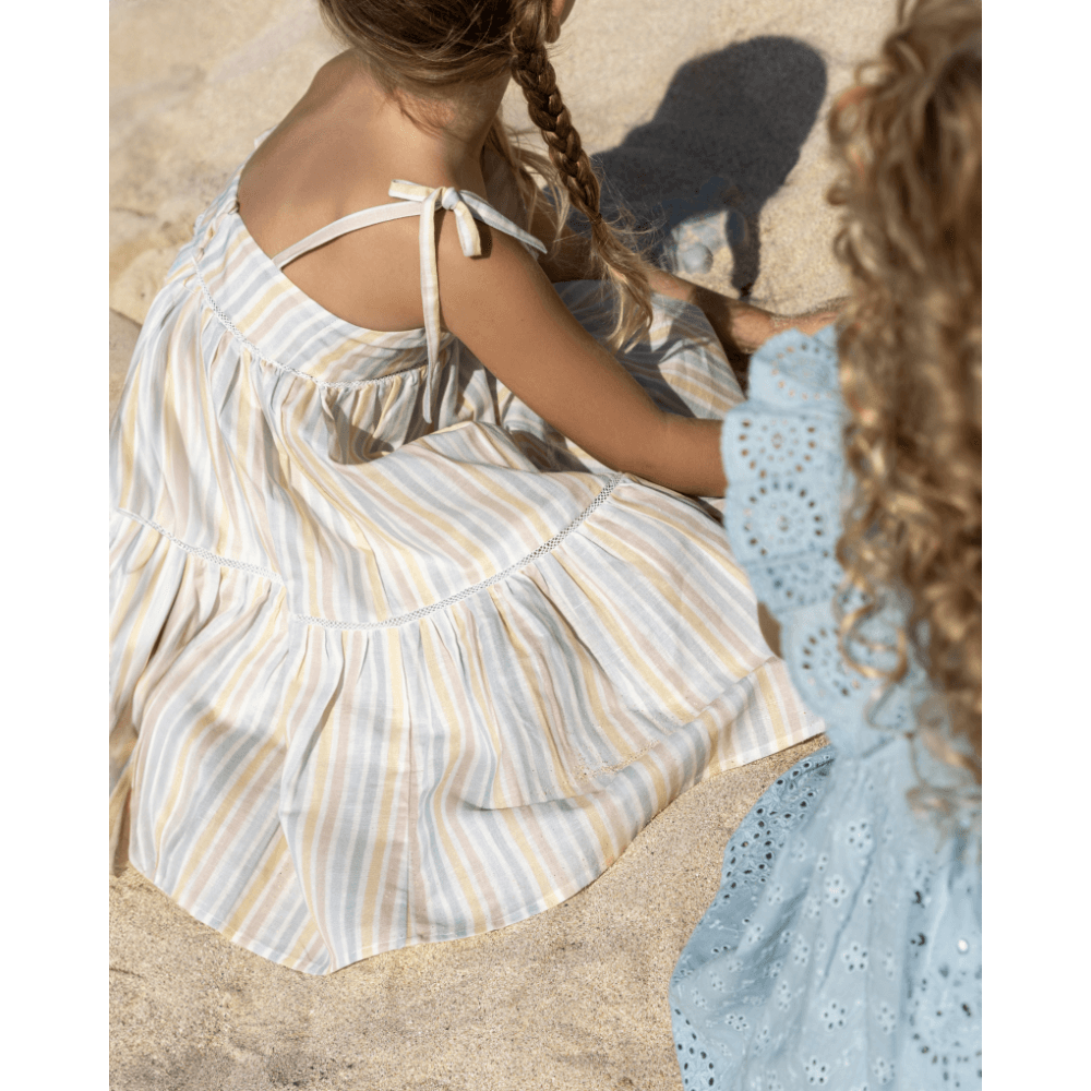 Early Sunday Alice Dress - Summer Stripe