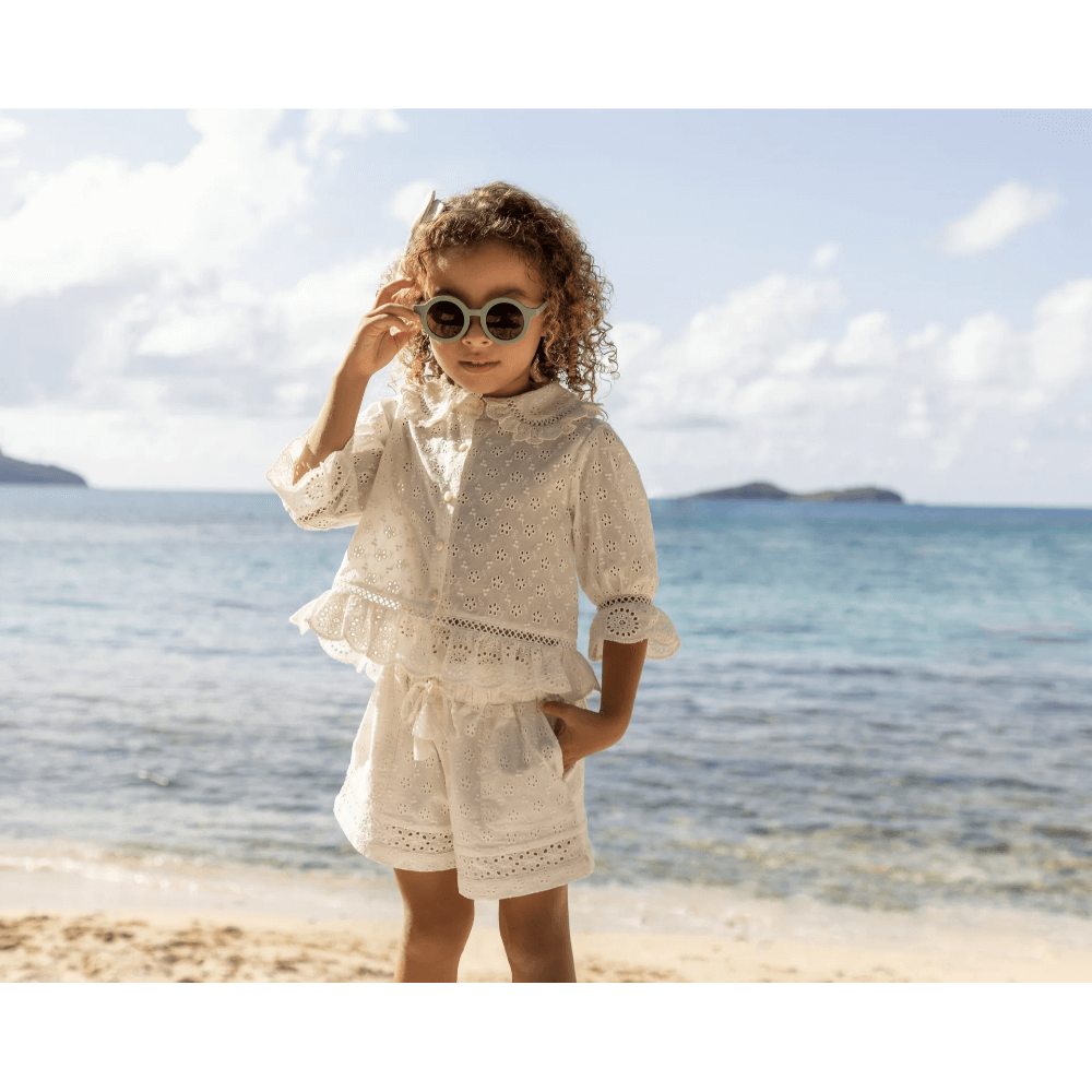 Early Sunday Iris Blouse - Ivory