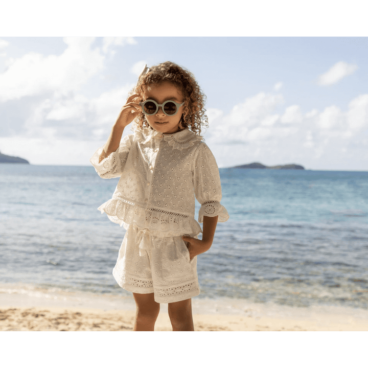 Early Sunday Iris Blouse - Ivory