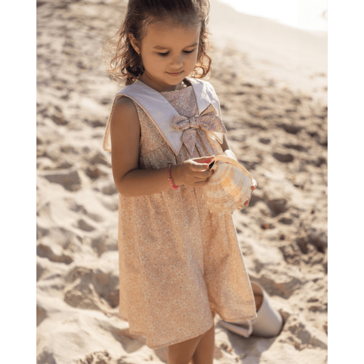 Early Sunday Printed Cotton Cambric Dress - Garden Flower