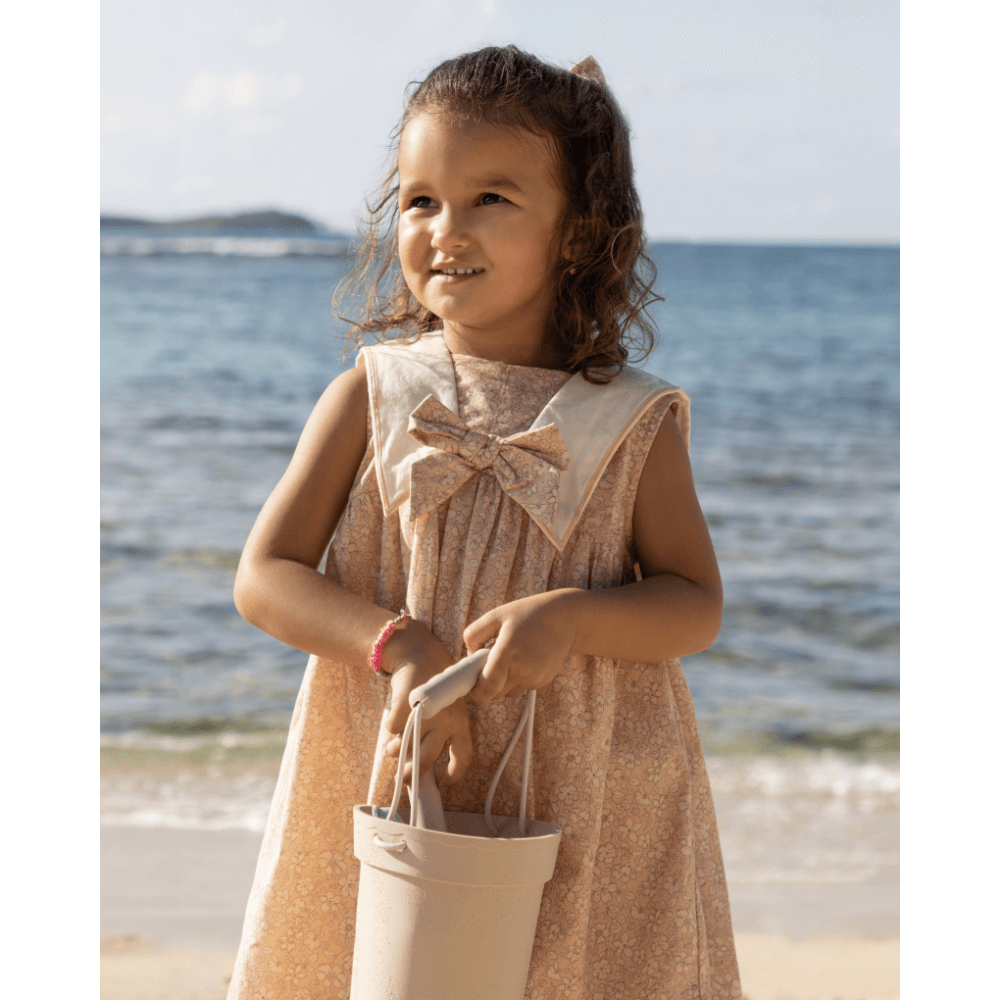 Early Sunday Printed Cotton Cambric Dress - Garden Flower