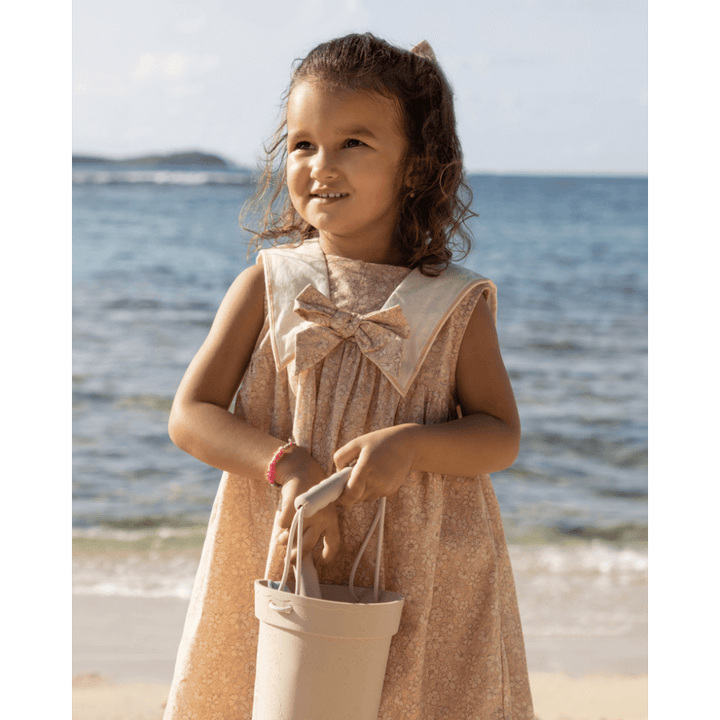 Early Sunday Printed Cotton Cambric Dress - Garden Flower