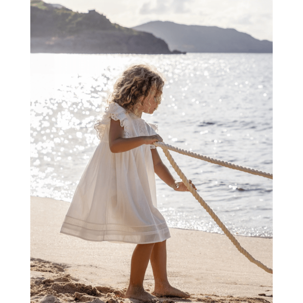 Early Sunday Georgia Dress - Ivory