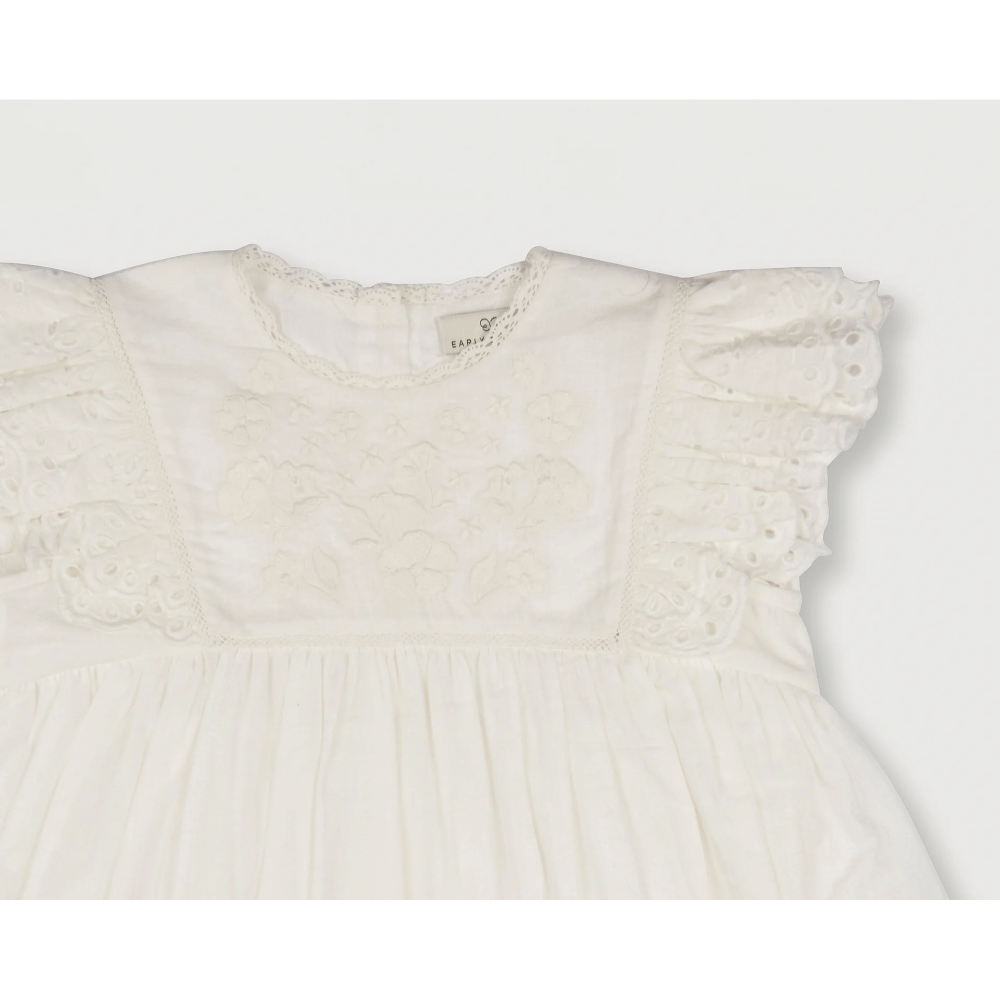 Early Sunday Georgia Dress - Ivory