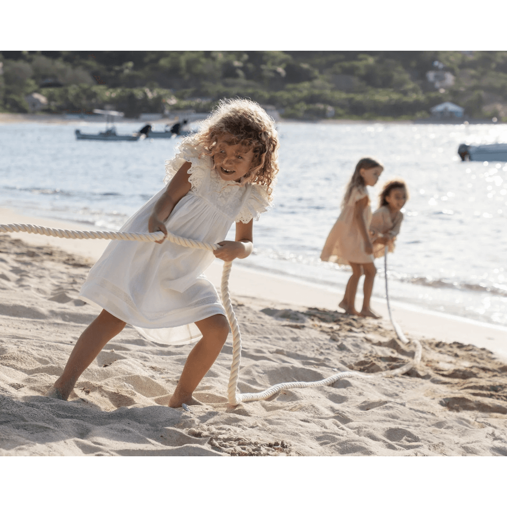Early Sunday Georgia Dress - Ivory