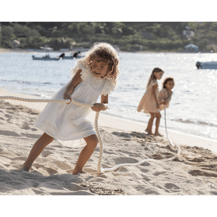 Early Sunday Georgia Dress - Ivory
