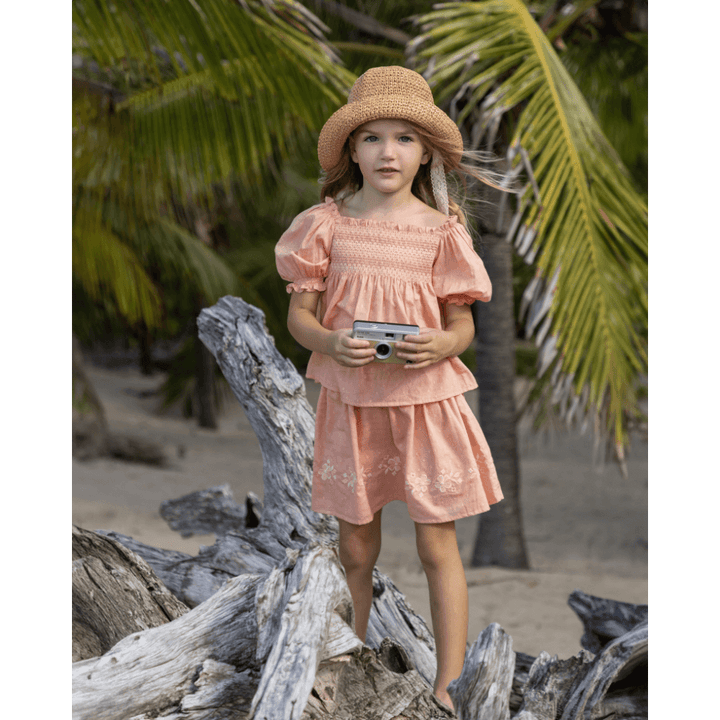 Early Sunday Judith Blouse - Strawberry