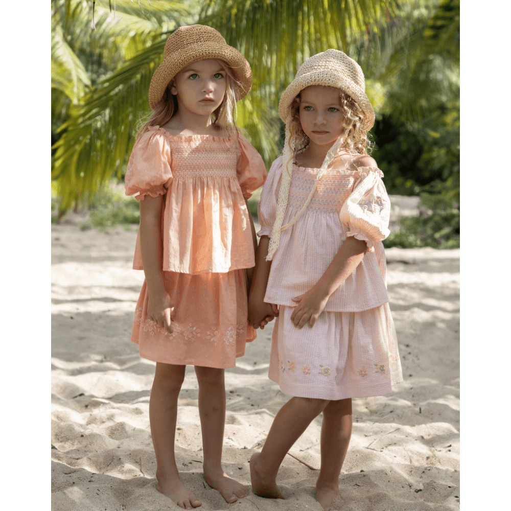 Early Sunday Judith Blouse - Strawberry