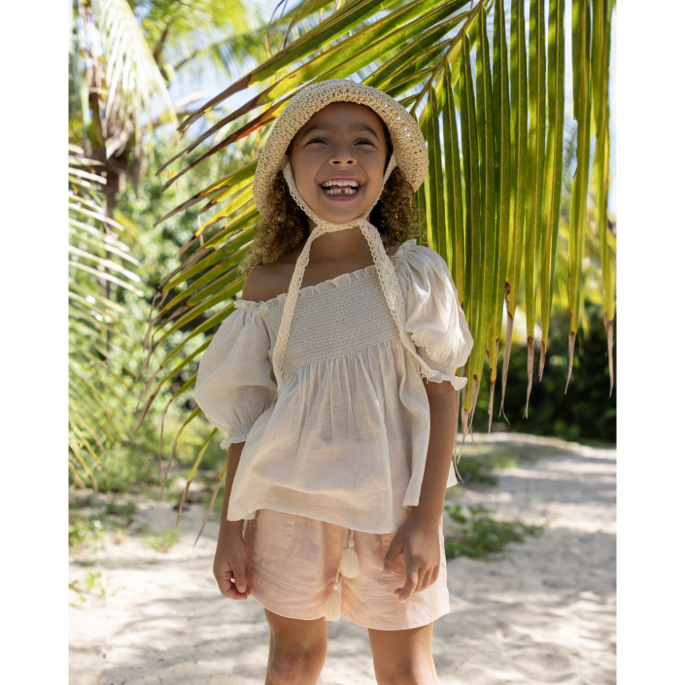 Early Sunday Judith Blouse - Cream