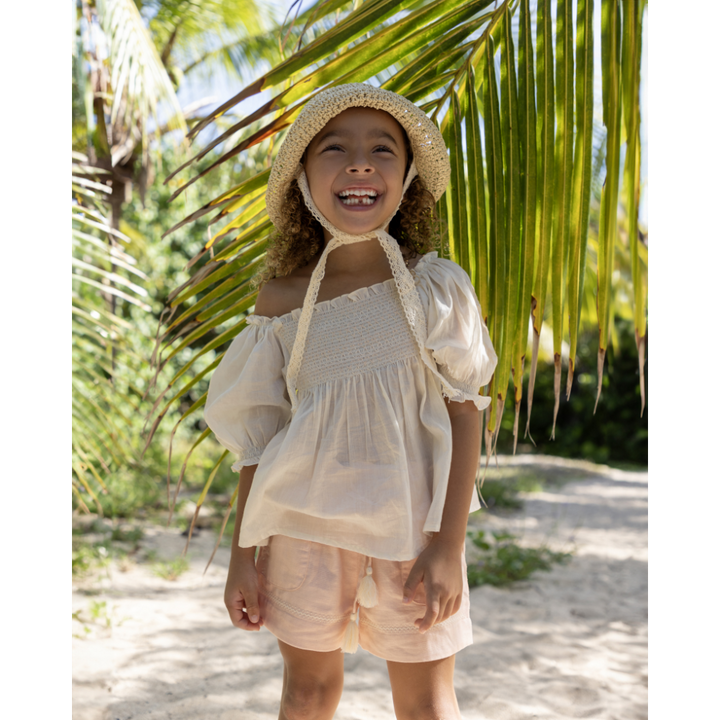 Early Sunday Judith Blouse - Cream