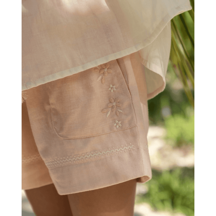 Early Sunday Roman Shorts - Pink Sand