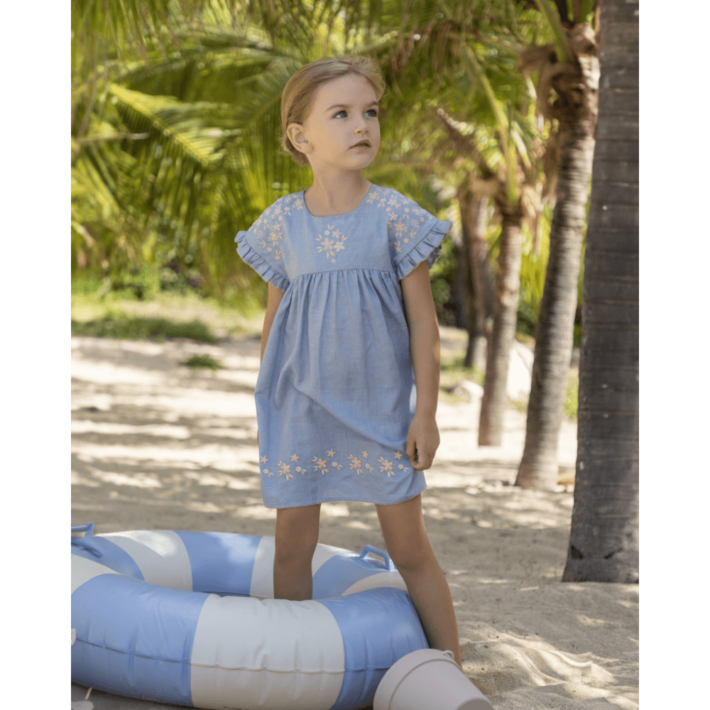 Early Sunday Lila Dress - Ocean Blue