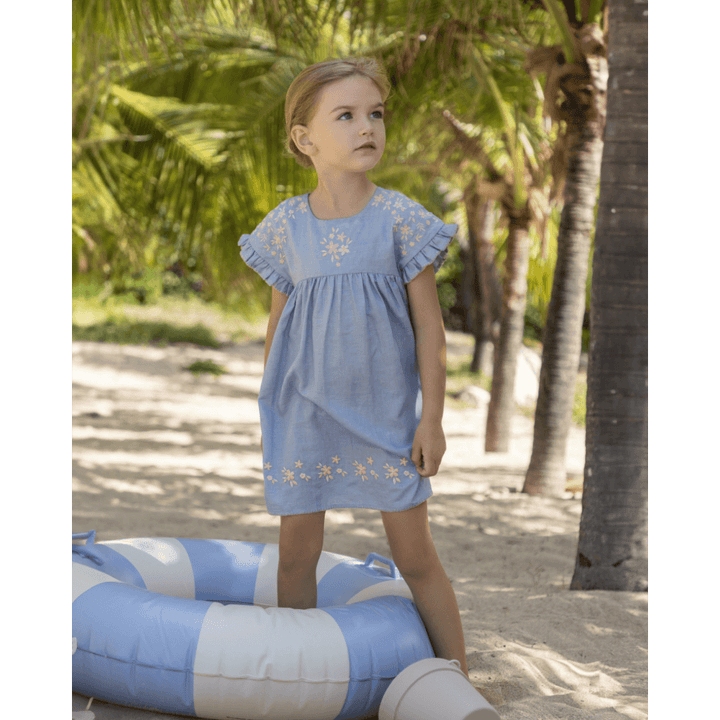 Early Sunday Lila Dress - Ocean Blue