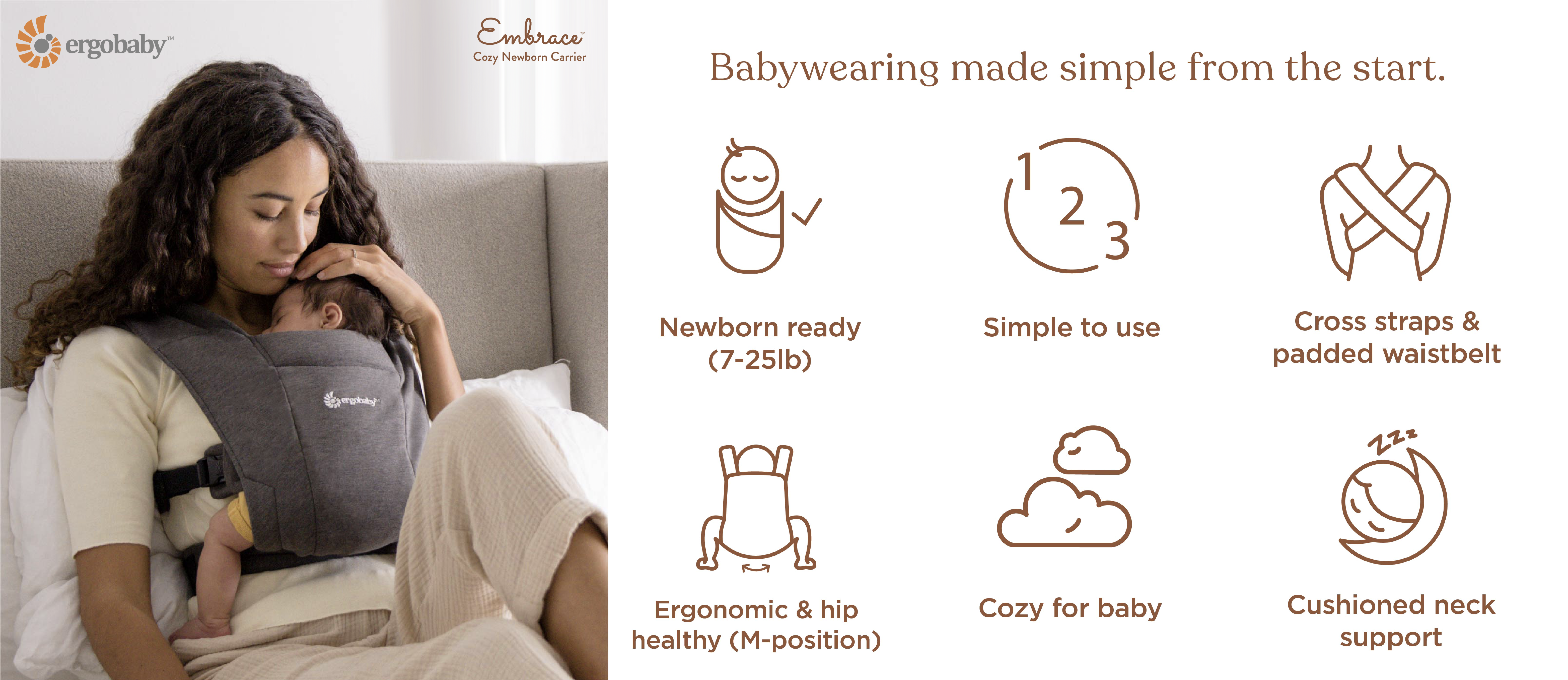 ErgoBaby™ Embrace Newborn Carrier