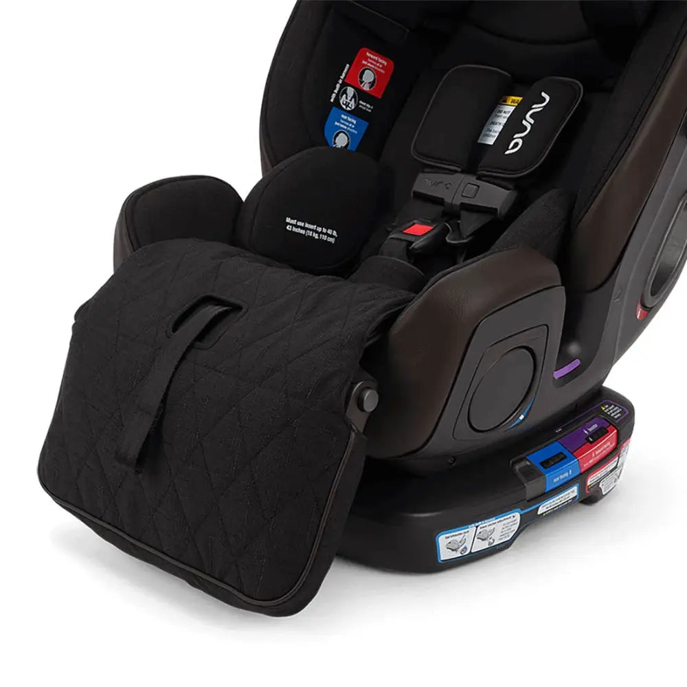 Nuna Exec Next-Car Seat|Front &amp; Rear Facing|Aeroflex Side Impact Protection|0M+|Upto 55Kg|Caviar