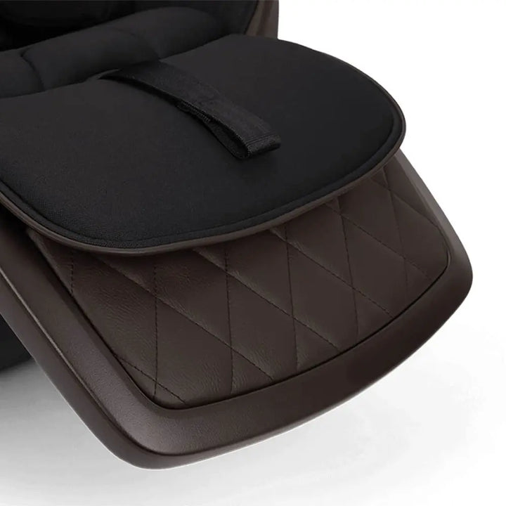 Nuna Exec Next-Car Seat|Front &amp; Rear Facing|Aeroflex Side Impact Protection|0M+|Upto 55Kg|Caviar