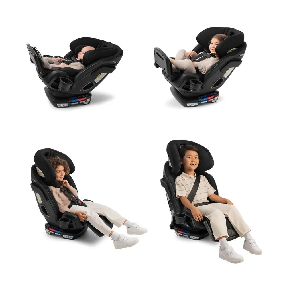 Nuna Exec Next-Car Seat|Front &amp; Rear Facing|Aeroflex Side Impact Protection|0M+|Upto 55Kg|Caviar