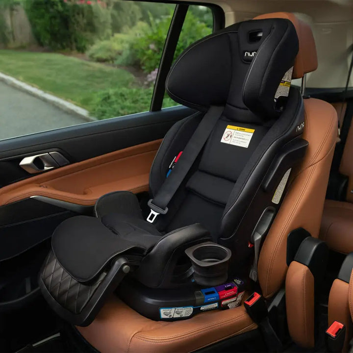 Nuna Exec Next-Car Seat|Front &amp; Rear Facing|Aeroflex Side Impact Protection|0M+|Upto 55Kg|Caviar