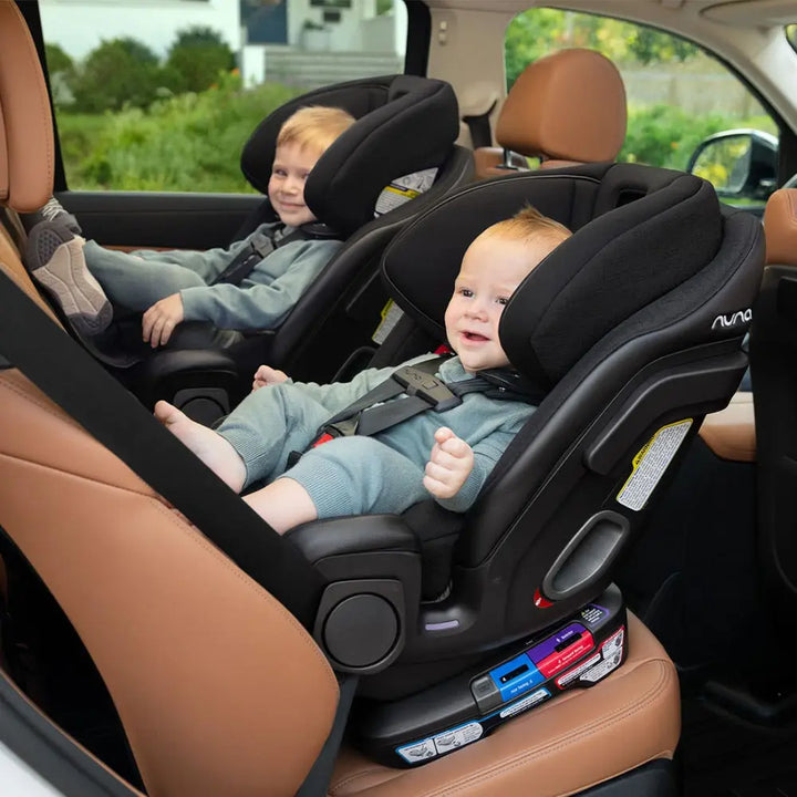 Nuna Exec Next-Car Seat|Front &amp; Rear Facing|Aeroflex Side Impact Protection|0M+|Upto 55Kg|Caviar