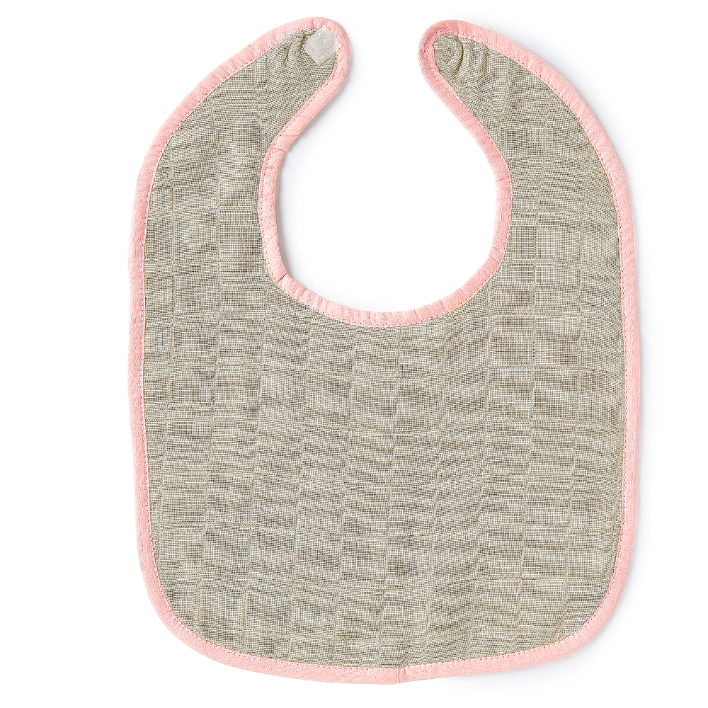 The White Cradle Baby Bib & Burp Cloth (Set of 2 )