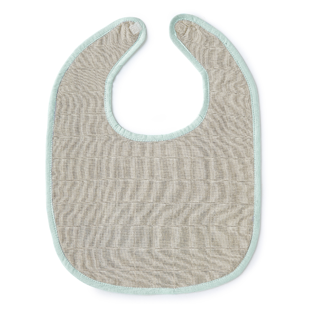 The White Cradle Baby Bib & Burp Cloth (Set of 2 )