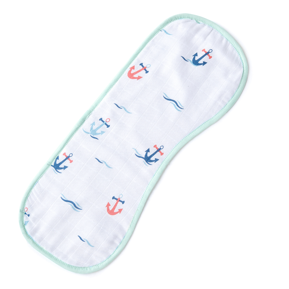 The White Cradle Baby Bib & Burp Cloth (Set of 2 )