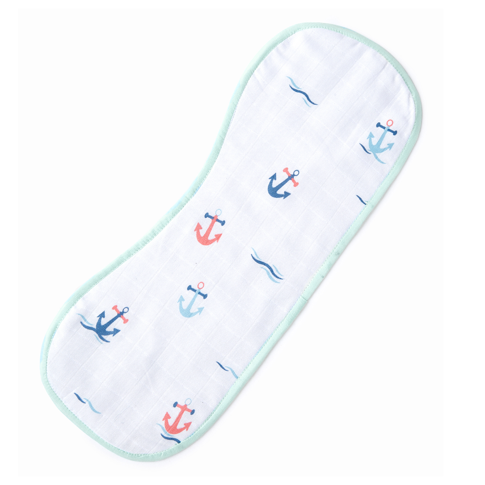 The White Cradle Baby Bib & Burp Cloth (Set of 2 )