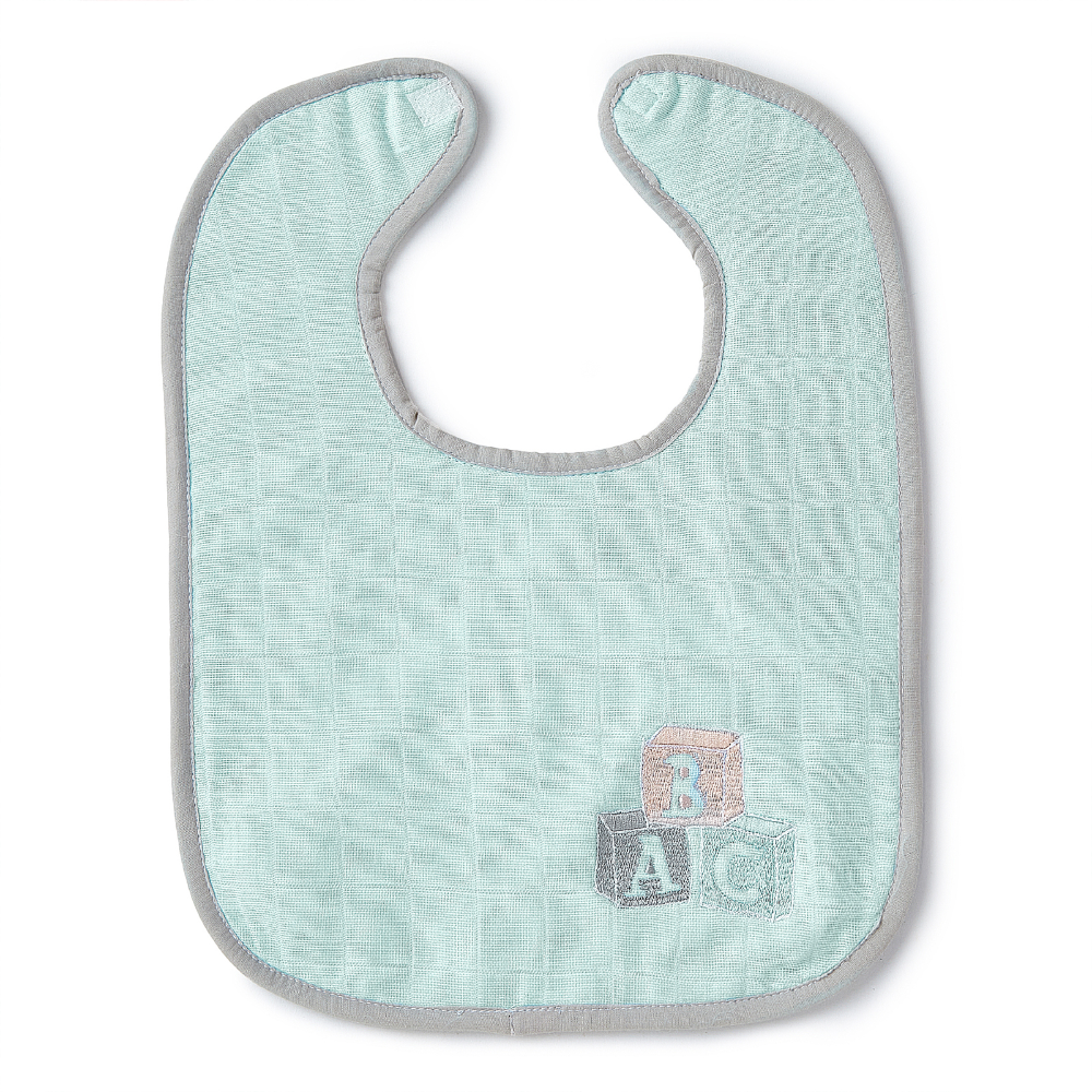 The White Cradle Baby Bib & Burp Cloth (Set of 2 )