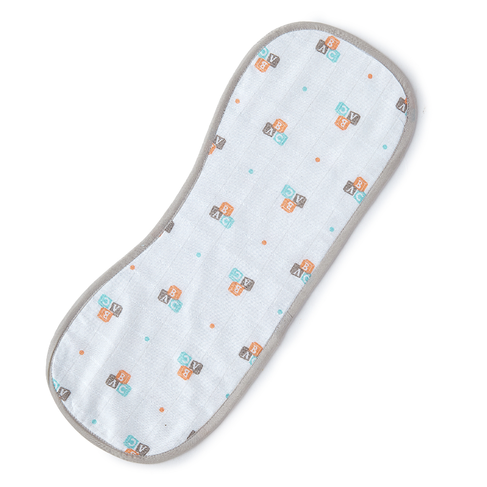 The White Cradle Baby Bib & Burp Cloth (Set of 2 )