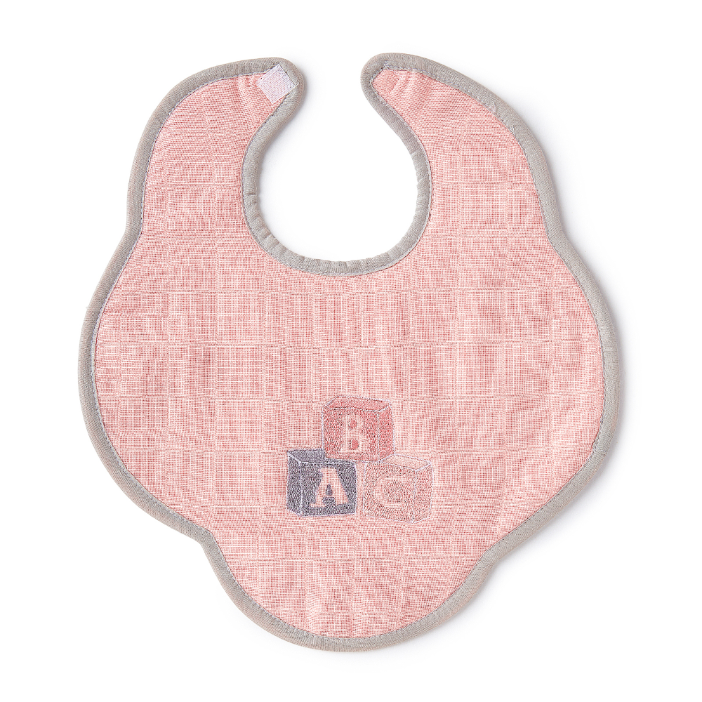 The White Cradle Baby Bib & Burp Cloth (Set of 2 )