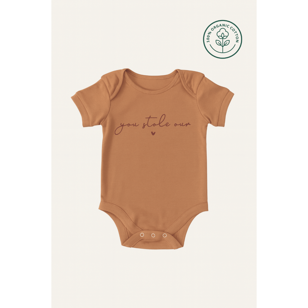 Furr Balls Organic Cotton Bodysuits for Baby Girl - Pack of 2