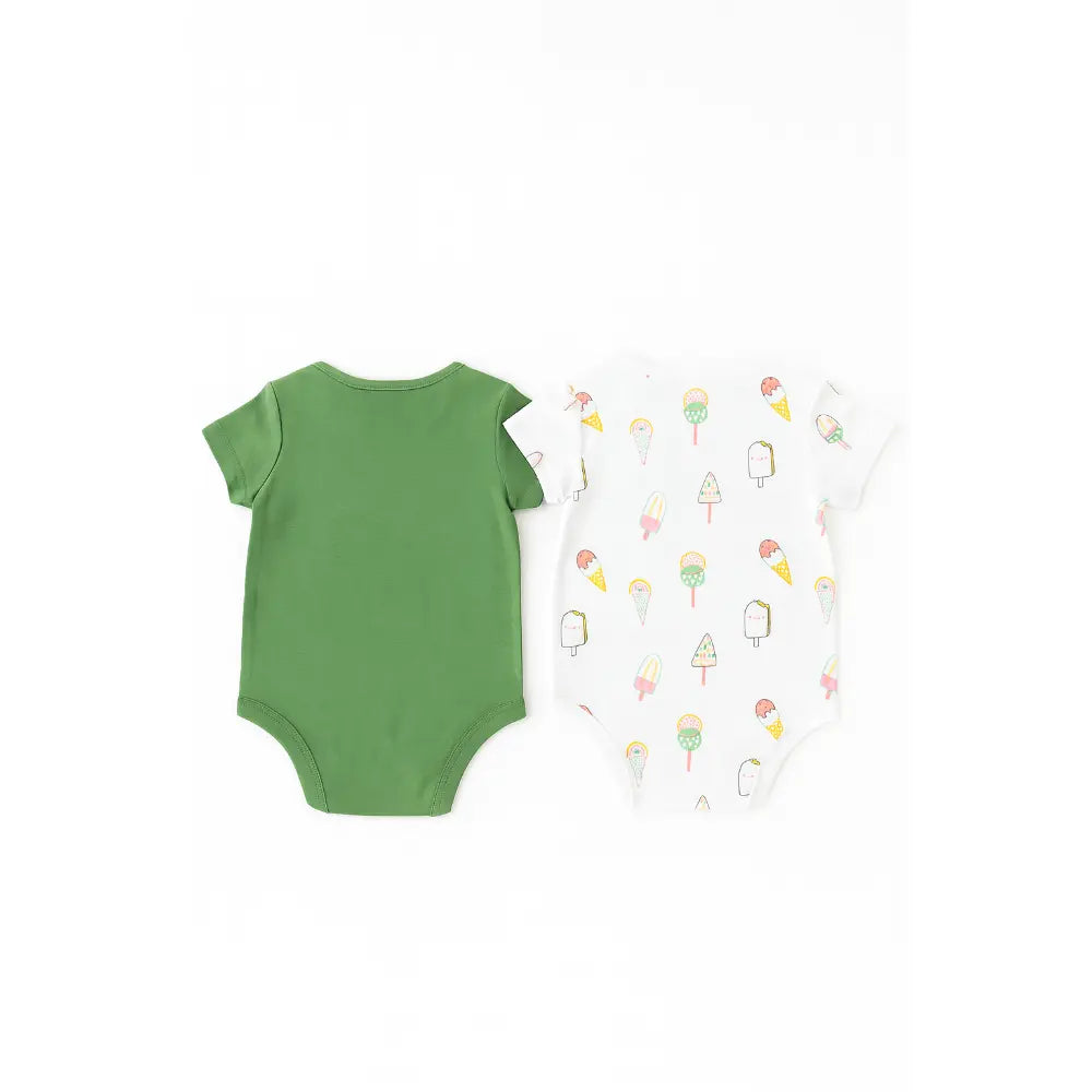 Furr Balls 2 Pack Organic Cotton Bodysuits