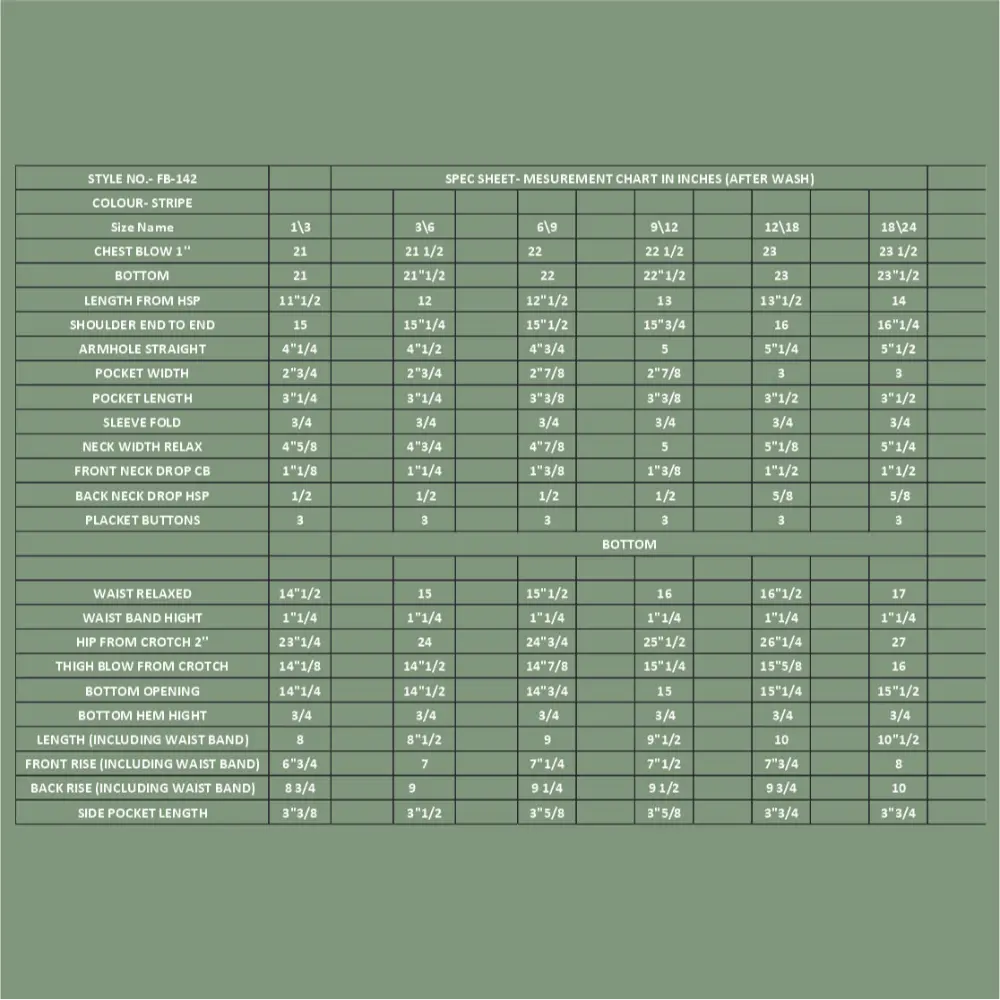 Furr Balls Stripe Co-ord Set