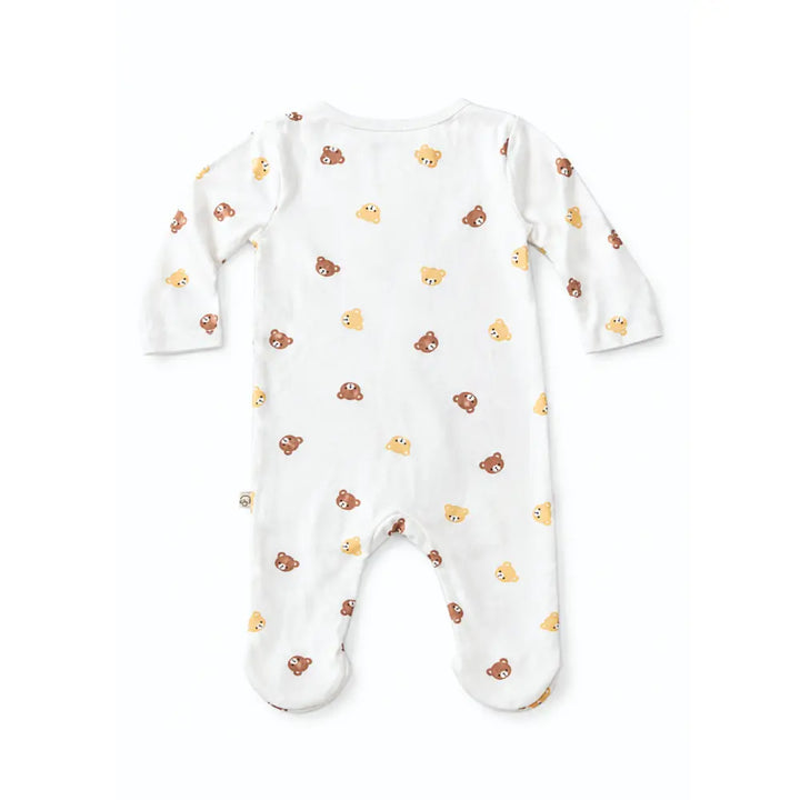 Furr Balls Bear Hugs  2 Way Zipper Full Romper