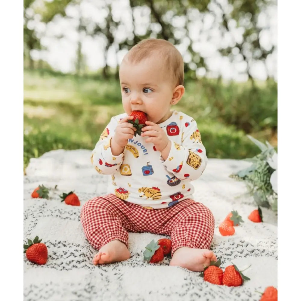 Furr Balls Bonjour Organic Sweatshirt &amp; Jogger Set