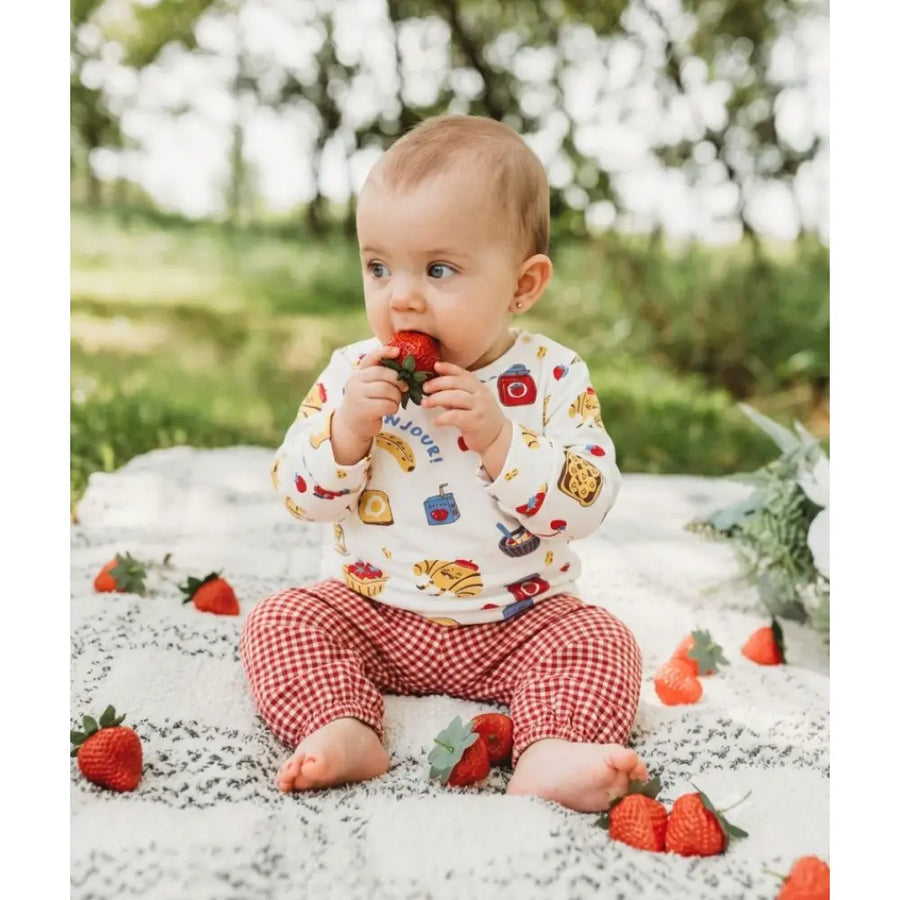 Furr Balls Bonjour Organic Sweatshirt & Jogger Set