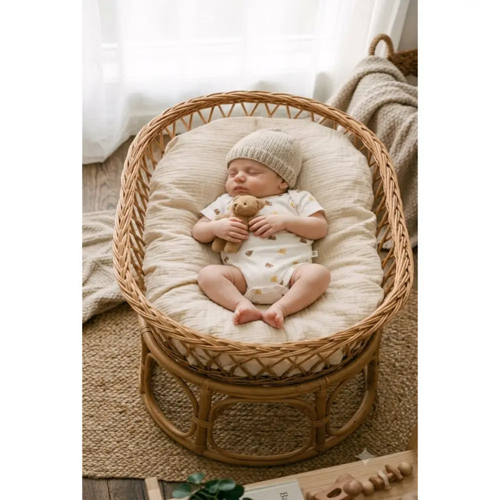 Furr Balls Bear Hugs Baby Organic Short Romper