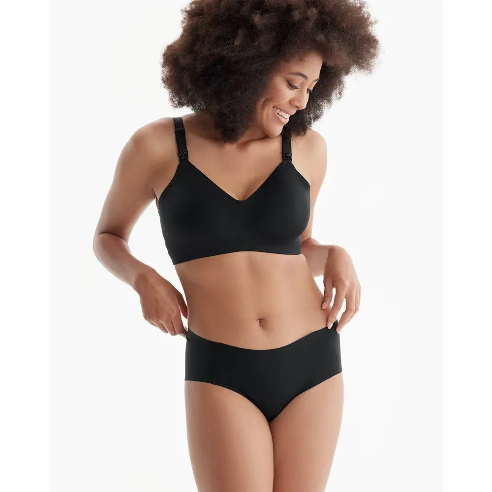 Momcozy Maternity Accessory YN21 Nursing Bra - Black