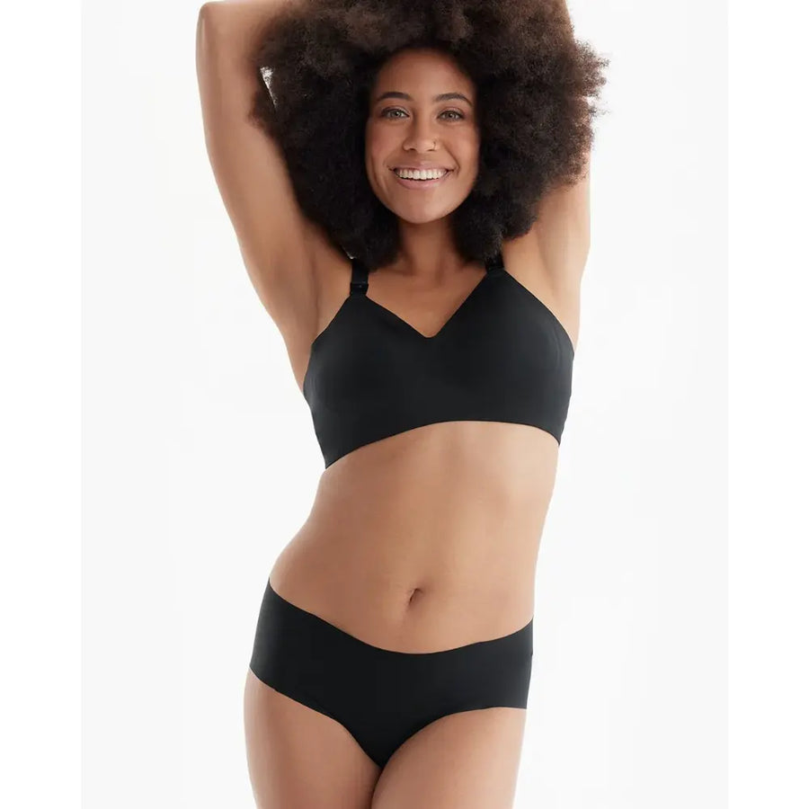 Momcozy Maternity Accessory YN21 Nursing Bra - Black