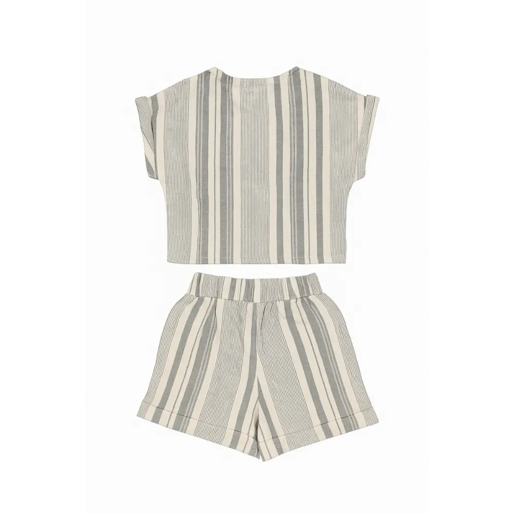 Furr Balls Stripe Co-ord Set