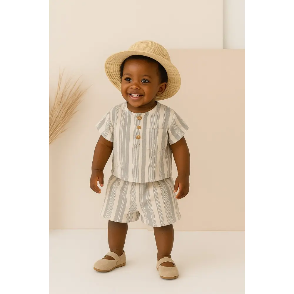 Furr Balls Stripe Co-ord Set