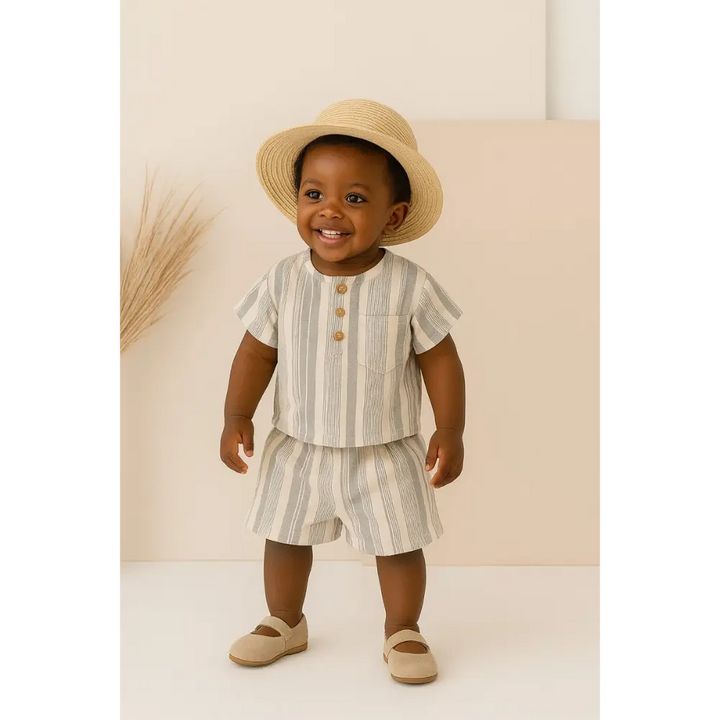 Furr Balls Stripe Co-ord Set